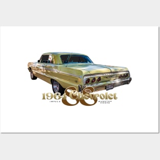 1964  Chevrolet Impala SS Hardtop Coupe Posters and Art